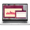 Laptop Dell Pro 14 PC14250, 14 inch FHD+, Intel Core Ultra 7 255U, 16GB DDR5, 512GB SSD, Intel Graphics, Win 11 Pro, 3Yr ProSupport