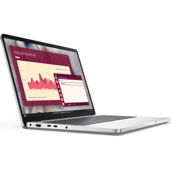 Laptop Dell Pro 14 PC14250, 14 inch FHD+, Intel Core Ultra 7 255U, 16GB DDR5, 512GB SSD, Intel Graphics, Win 11 Pro, 3Yr ProSupport