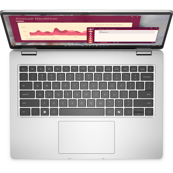 Laptop Dell Pro 14 PC14250, 14 inch FHD+, Intel Core Ultra 7 255U, 16GB DDR5, 512GB SSD, Intel Graphics, Win 11 Pro, 3Yr ProSupport