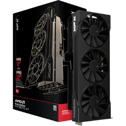 Placa video XFX Radeon RX 9070 XT Swift Triple Fan Gaming Edition Black 16GB GDDR6 256 Bit