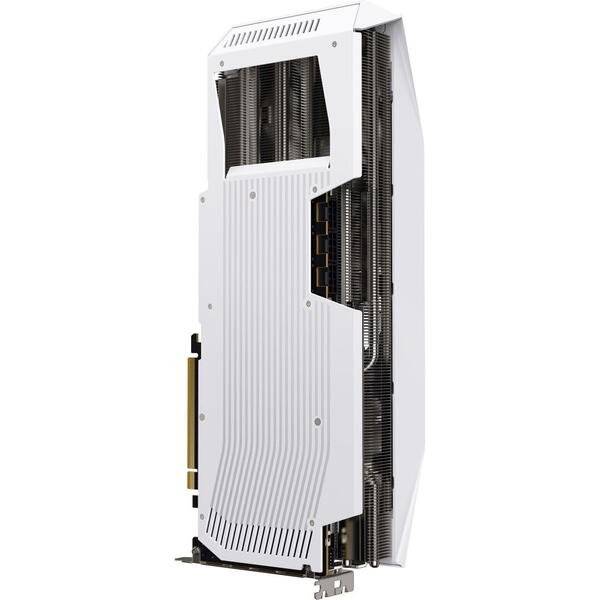 Placa video XFX Radeon RX 9070 XT Mercury OC Magnetic Air Edition White 16GB GDDR6 256 Bit