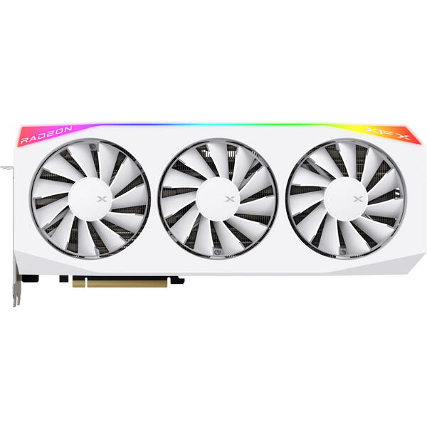 Placa video XFX Radeon RX 9070 XT Mercury OC Magnetic Air Edition White 16GB GDDR6 256 Bit