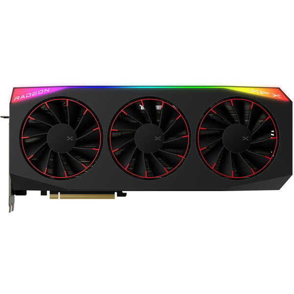 Placa video XFX Radeon RX 9070 XT Mercury OC Magnetic Air Edition Black 16GB GDDR6 256 Bit
