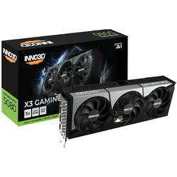 Placa video INNO3D GeForce RTX 5080 X3 GAMING OC 16GB GDDR7 256 Bit DLSS 4.0
