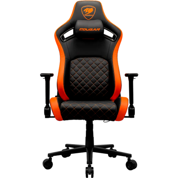 Scaun Gaming Cougar Defensor Gold F, Black-Orange