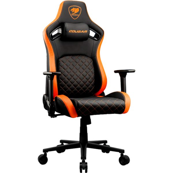 Scaun Gaming Cougar Defensor Gold F, Black-Orange