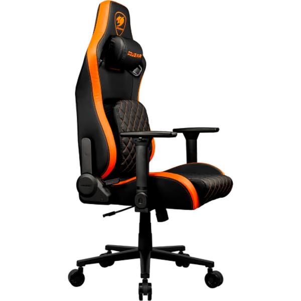 Scaun Gaming Cougar Defensor Gold F, Black-Orange