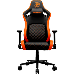Scaun Gaming Cougar Defensor Gold F, Black-Orange