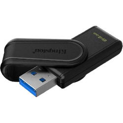 Memorie USB Kingston DataTraveler Exodia S 64GB USB 3.2 Black