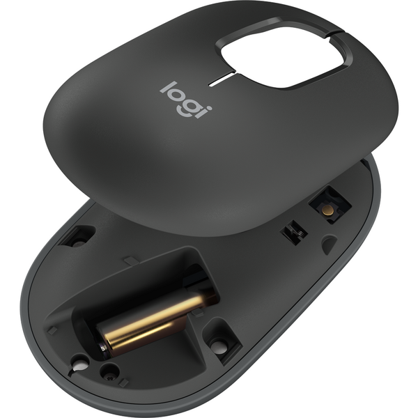 Mouse Logitech POP, Wireless/Bluetooth, Graphite