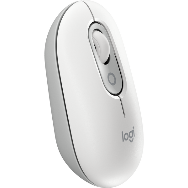 Mouse Logitech POP, Wireless/Bluetooth, White