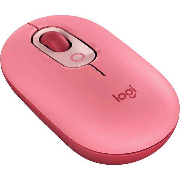 Mouse Logitech POP, Wireless/Bluetooth, Rose