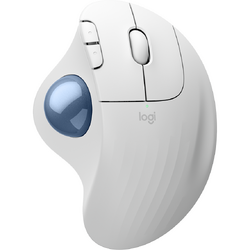 Mouse Logitech Ergo M575S Silent Wireless Trackball White