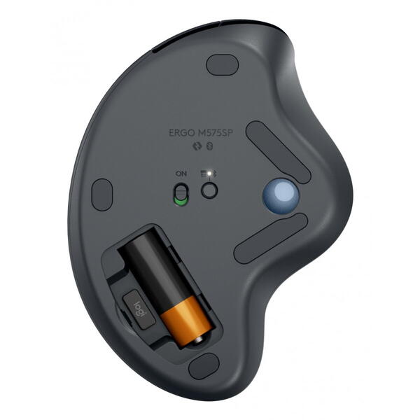 Mouse Logitech Ergo M575S Silent Wireless Trackball Graphite
