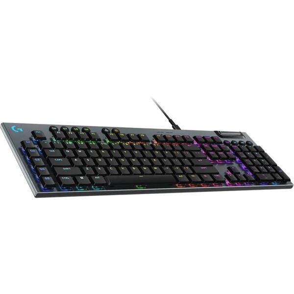 Tastatura gaming Logitech Mecanica G915 X RGB GL Tactile Switch Black