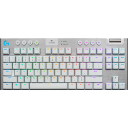 Tastatura gaming Logitech Mecanica  G915 X Lightspeed TKL RGB GL Tactile Switch White