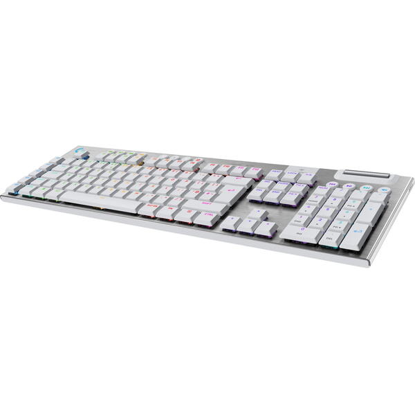 Tastatura gaming Logitech Mecanica  G915 X Lightspeed RGB GL Tactile Switch White