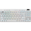 Tastatura gaming Logitech Mecanica G PRO X TKL White Lightspeed Kailh GX Brown Switch White