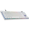Tastatura gaming Logitech Mecanica G PRO X TKL Rapid White Magnetic Analog Switch