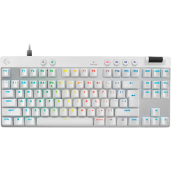 Tastatura gaming Logitech Mecanica G PRO X TKL Rapid White Magnetic Analog Switch