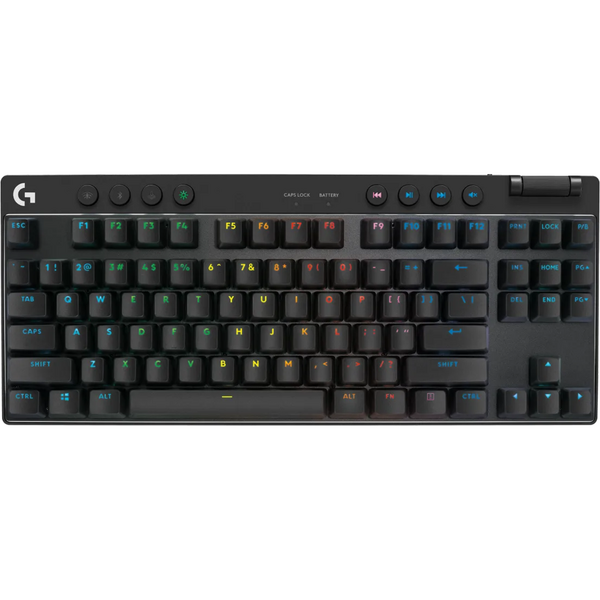 Tastatura gaming Logitech Mecanica G PRO X TKL CLICKY Magnetic Analog Switch Black