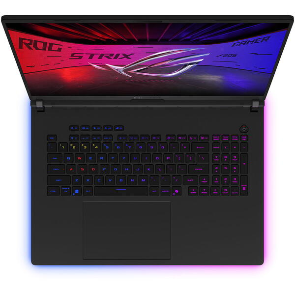 Laptop Gaming Asus ROG Strix SCAR 18 G835LX, 18 inch 2.5K Mini LED 240Hz, Intel Core Ultra 9 275HX, 64GB DDR5, 2TB SSD, GeForce RTX 5090 24GB, Win 11 Pro, Off Black