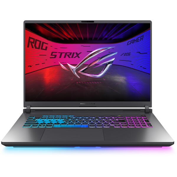 Laptop Gaming Asus ROG Strix G18 G815LW, 18 inch 2.5K 240Hz, Intel Core Ultra 9 275HX, 32GB DDR5, 1TB SSD, GeForce RTX 5080 16GB, Eclipse Gray