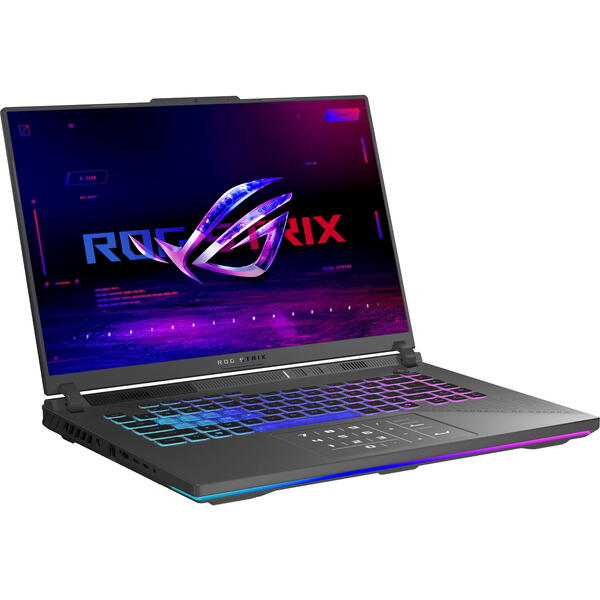 Laptop Gaming Asus ROG Strix G16 G614FR, 16 inch 2.5K 240Hz, AMD Ryzen 9 9955HX, 16GB DDR5, 1TB SSD, GeForce RTX 5070 Ti 12GB, Volt Green