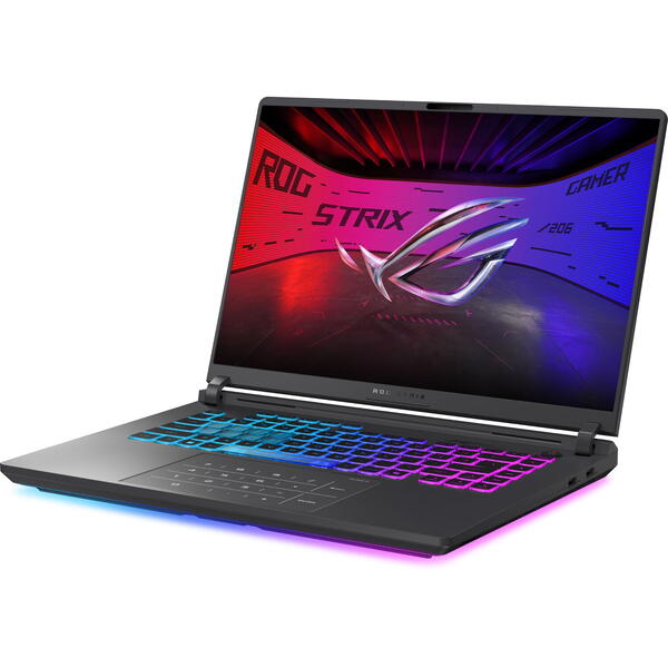 Laptop Gaming Asus ROG Strix G16 G615JMR, 16 inch 2.5K 240Hz, Intel Core i7 14650HX, 16GB DDR5, 512GB SSD, GeForce RTX 5060 8GB, Eclipse Gray