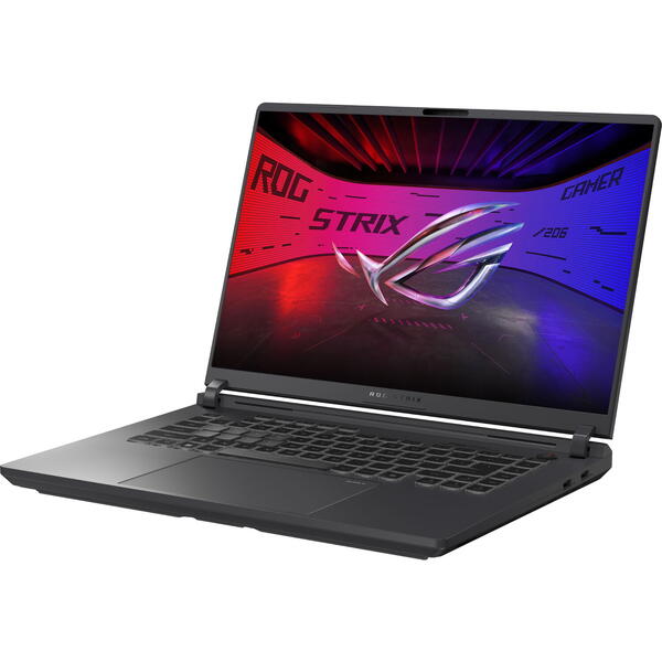 Laptop Gaming Asus ROG Strix G16 G615JMR, 16 inch 2.5K 240Hz, Intel Core i7 14650HX, 16GB DDR5, 512GB SSD, GeForce RTX 5060 8GB, Eclipse Gray