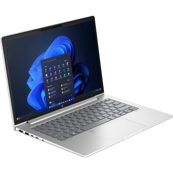 Laptop HP ProBook 440 G11, 14 inch WUXGA IPS, Intel Core Ultra 5 125U, 16GB DDR5, 512GB SSD, Intel Graphics, Free DOS, Silver