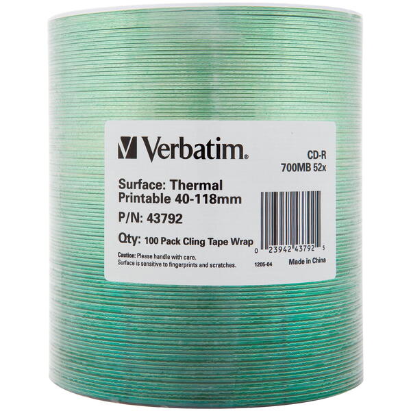 Verbatim CD-R 52x 700MB 100 BUC