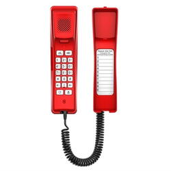 Telefon VoIP Fanvil H2U Hotel SIP Phone Red