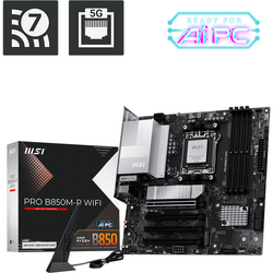 Placa de baza MSI PRO B850M-P WIFI, Socket AM5