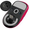 Mouse gaming Logitech G Pro X Superlight Lightspeed, USB Wireless, Pink