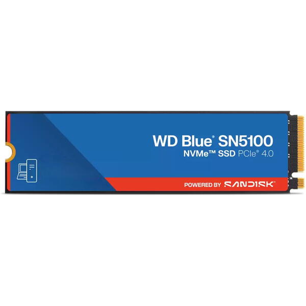 SSD WD SN5100 1TB PCI Express 4.0 x4 M.2 2280