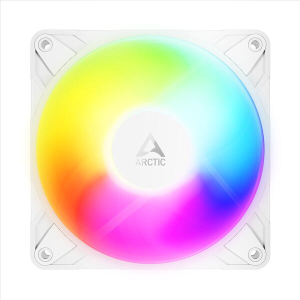 Ventilator PC Arctic P12 Pro Reverse 120mm ARGB White 3 pack
