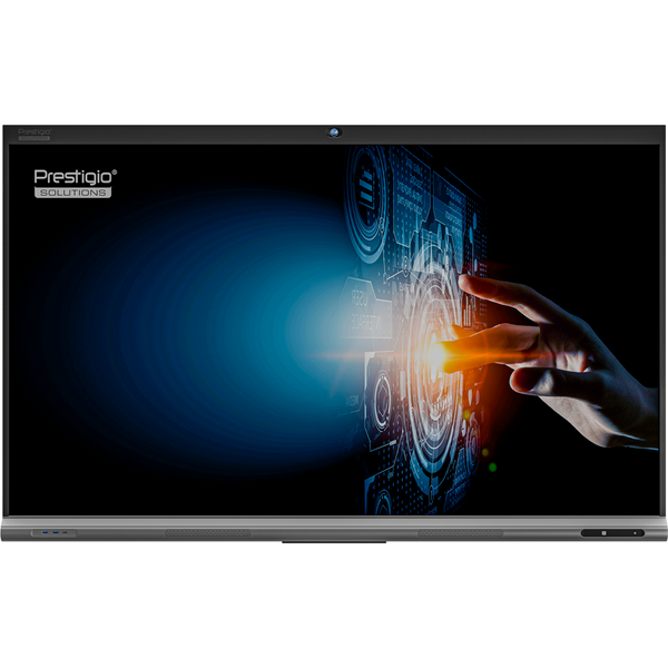 Display interactiv Prestigio MultiBoard 86 inch UHD 4K, ARM Cortex A73/A53, 8GB RAM, 64GB, Android 11