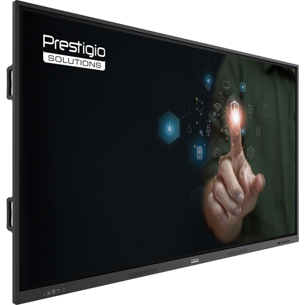 Display interactiv Prestigio MultiBoard 86 inch UDH 4K, ARM Cortex A55 Quad Core, 8GB RAM, 64GB, Android 13