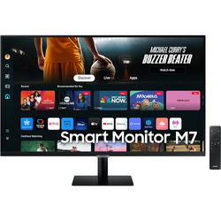 Monitor LED Samsung Smart M7 LS32FM700UUXDU 32 inch UHD VA 4 ms 60 Hz USB-C HDR Negru