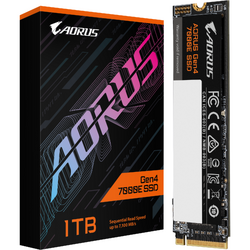 SSD Gigabyte AORUS Gen4 7000E 1TB, PCI Express 4.0 x4, M.2 2280