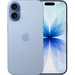 Smartphone Apple iPhone 17, Dual SIM, 6.3 inch, 256GB, 8GB RAM, 5G, Mist Blue