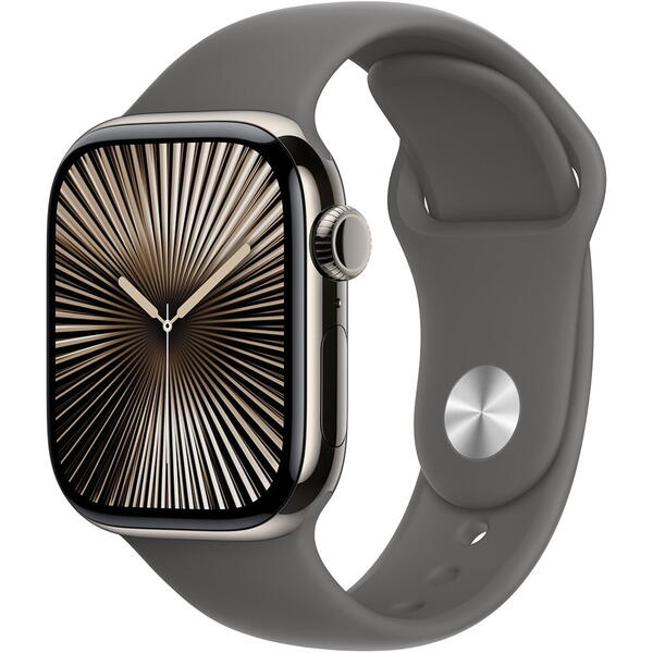 Curea SmartWatch Apple 42mm Stone Gray Sport Band - S/M