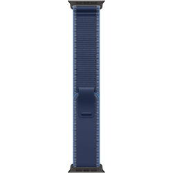 49mm Blue/Bright Blue Trail Loop Black Titanium Finish - M/L