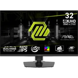 Monitor Gaming MSI MAG 322URDF E16 31.5 inch UHD / FHD IPS 0.5 ms Dual mode 160 Hz / 320 Hz HDR, Negru