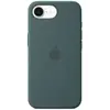 Capac protectie spate Apple iPhone 16e Silicone Lake Green