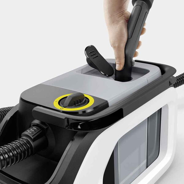 Aspirator KARCHER SE 3 Compact cu spalare, 2.9L, 500 W Alb/ Negru