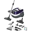 Aspirator cu spalare Bosch Serie 4 BWD41740, 1700W, 5L, Alb/Mov