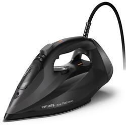 Fier de calcat cu abur Philips Azur Seria 7500 DST7511/80, 3200W, 55g/min, Negru