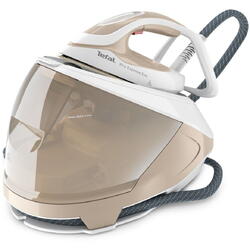 Pro Express Eco GV9E22E0, 2200W, 1.8 L, 7.6 bar, Talpa Durilium AirGlide Autoclean, Alb/Bej